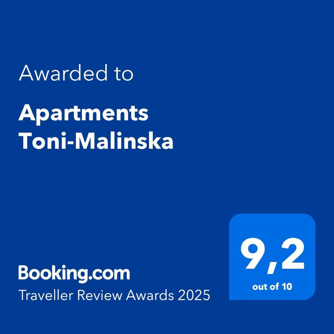 Apartments Toni-Малинска Экстерьер фото